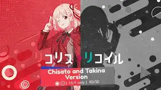 [osu! Skins Showcase] Lycoris Recoil (Chisato ver.)[STD/CTB]