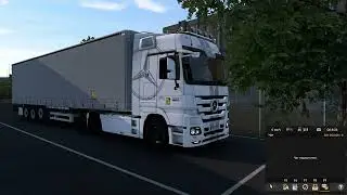 ETS 2 1.50, Mercedes-Benz Actros МР3, DLS West Balkans, часть 1 =)