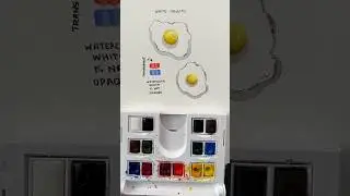 How to paint white objects in watercolor #watercolor #watercolorpainting