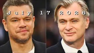 Christopher Nolan and Matt Damon are Making a Movie...