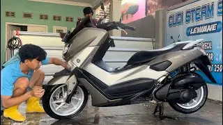 Cuci Nmax Silver Lewane Steam 💦