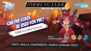 Ragnarok Mobile | Jörmungandr AA (Full PVE Build + Damage Test Part 1) #ROM #RagnarokMEternalLove