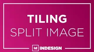 Split Wall Graphic into Stripes - Tiling in Indesign