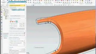 Построение поверхности разъема методом управляемое расширение в Mold Wizard Siemens NX 11