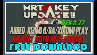 How To Download Mrt V 3.77 Latest Update 2021 | Redmi 6 6a Note8pro - Xiaomi Play | Remove Account