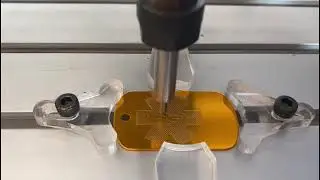 Punta Diamante con Muelle GADGETBRO | Router CNC 3018 PRO | GRABADO DE PLACAS