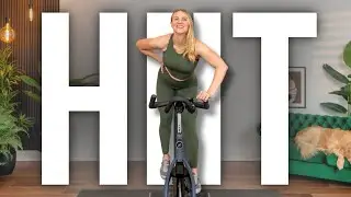 15 minute HIIT Cardio Cycling Workout