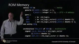 Memory in VHDL - Hardware Description Languages for FPGA Design
