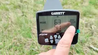3 част Garrett AXIOM - контролни бутони и информация по дисплея