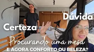 VAMOS VER OS VALORES DAS MESAS DE JANTAR A DÚVIDA FICA NO CONFORTO E NA BELEZA | Viviane Magalhães