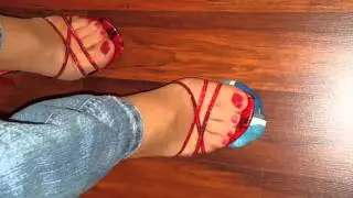 ball crush sexy heels