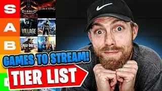Games to Stream for New Streamers Tier List