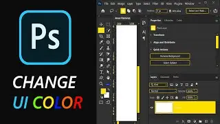 Photoshop customization theme |Photoshop 2023 theme and UI color