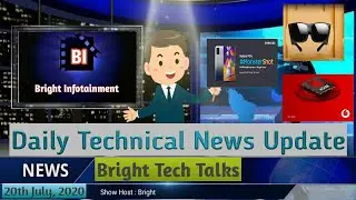 Samsung M31, Redmi Note 9, Jio glass etc. Bright Tech Talks | Technical News Update | 20th July