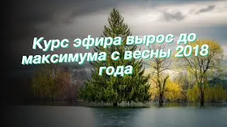Курс эфира вырос до максимума с весны 2018 года