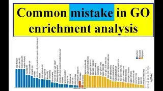 Common error in GO analysis in Tbtool