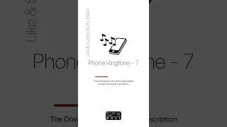 Phone Ringtone 📱🔔 / Notification Sound #ringtone
