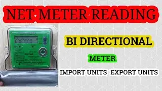 How to Check Netmeter Readings  Green meter  Bidirectional meter