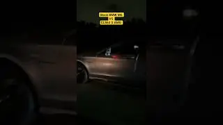 BMW M6 stock vs CLS63 S AMG