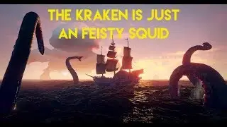 Killing the kraken and a fort in sea of thieves