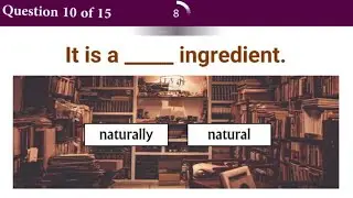 Adjectives and Adverbs Quiz | Grammar Quiz