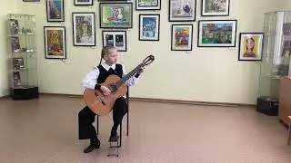 Кривощёкова Даша, 2 класс КДМШ. г. Кушва