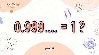 Does 0.999... = 1?