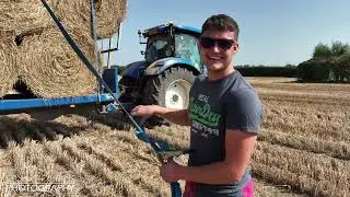 Lifting Straw Bales 2023 and some Sumoing