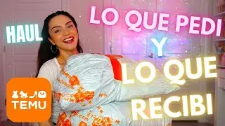 TEMU HAUL | LO QUE PEDI VS LO QUE RECIBI 💕