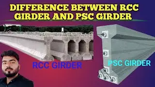Difference Between RCC and PSC Girder II Types Of Girder II RCC Girder, PSC Girder II What Is Girder