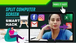 How to Split Screen in PC || Windows 7,8,10....