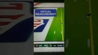 1st Ever Virtual Measurement 🤯 #NFL