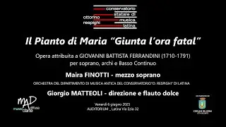 Ferrandini   Giunta l'ora fatal   pianto di Maria