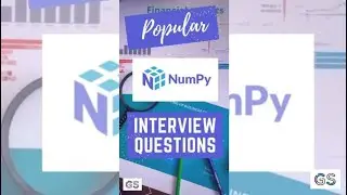 Most Popular Numpy Interview Questions! 