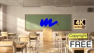 School board blue screen effect 4k || green screen videos ||