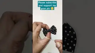 DIY hair clips 😱 