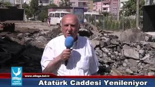 Atatürk Caddesi Yenileniyor.