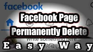 How To Delete Facebook Page Permanently 🥳🥳🥳