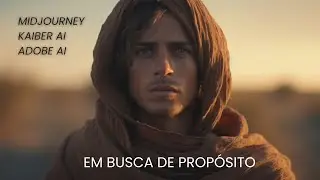 Buscando Propósito | Moisés, José e Daniel | Meditação criada com IA | Midjourney + Kaiber