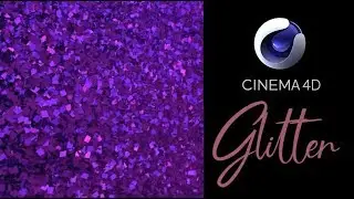 Cinema 4D Tutorial - Glitter