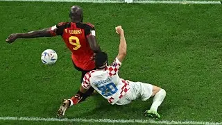 #fifaworldcup Hrvatska v Belgija 0:0 - Joško Gvardiol worldclass tackle - 11 različitih komentatora