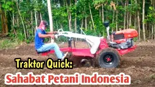 Cara Cepat Membuat Bedengan dengan Traktor Quick!"