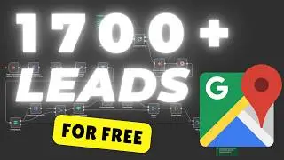 Automated Lead Generation: 1700+ Leads with n8n & Google Places API (No Code!)