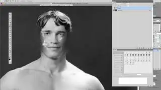 Photoshop Tutorial for Beginners - Brad pitt muscle fake