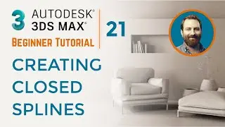 Creating Closed Splines | 3ds Max Tutorial #21