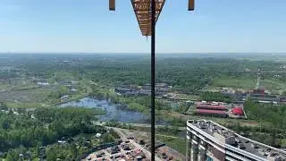 Виды с крана на берегу Невы!