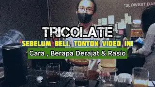 Cara Seduh TRICOLATE di Space Roastery Langsung Dengan Baristanya