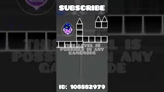 This Geometry Dash Level is possible in any gamemode  #geometrydash #gaming #shorts