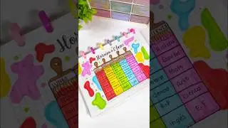 Horario escolar bonito #apuntesbonitos #horariodeclases  #lettering