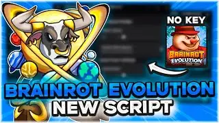 BRAINROT EVOLUTION SCRIPT | Auto Farm, Auto Event, Auto Dungeon, Dupe, OP, No Key | 2025 Roblox